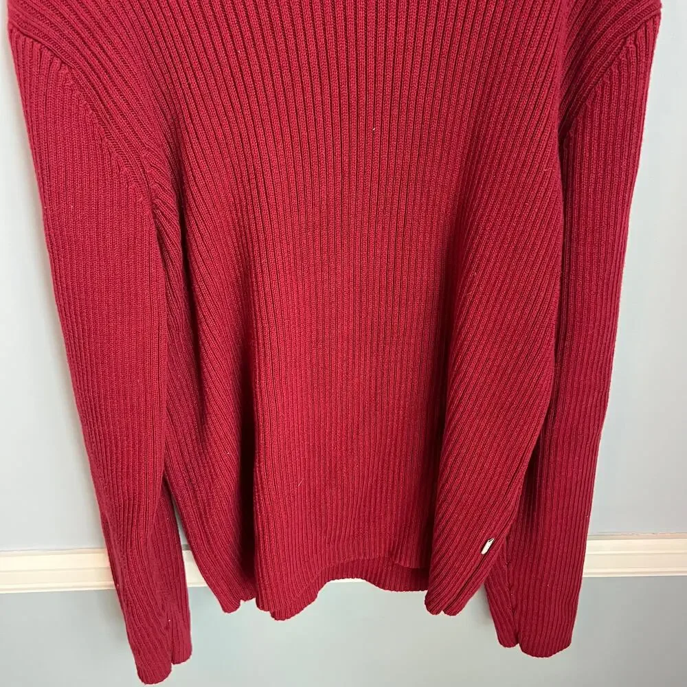 Covington Red Sweater Size XL Men's Preloved